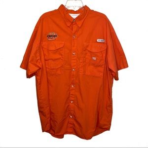 Columbia | Ok State Embroidered OSU Cowboys Short Sleeve PFG Men’s Shirt XL